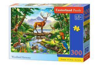 Puzzle 300 piese Animalele Padurii 30408