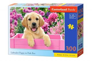 Puzzle 300 piese Labrador Puppy in Pink Box 30071