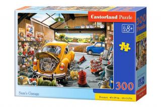 Puzzle 300 piese Sams Garage Castorland 30422