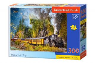 Puzzle 300 piese Steam Train Trip Castorland 30446