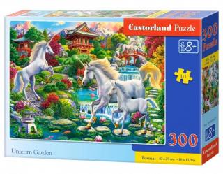 Puzzle 300 piese Unicorn Garden Castorland 30521