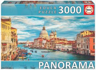 Puzzle 3000 piese Grand Canal Venice Panoramic Educa 19053