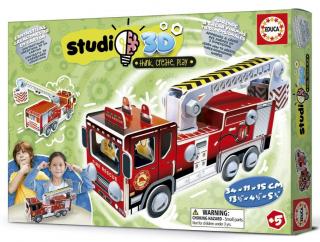 Puzzle 3D Fire Engine Studio Educa 19186