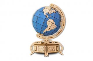Puzzle 3D Lemn Blue Globe Eco Wood Art