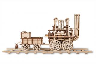 Puzzle 3D Lemn Locomotion Eco Wood Art