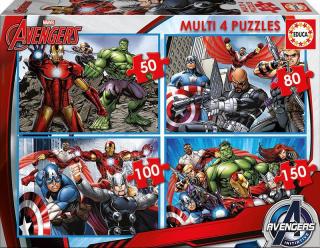 Puzzle 4 in 1 Avengers 16331