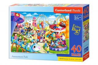 Puzzle 40 piese Maxi Amusement Park - Castorland 40353