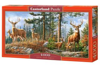 Puzzle 4000 piese Royal Deer Family Castorland 400317