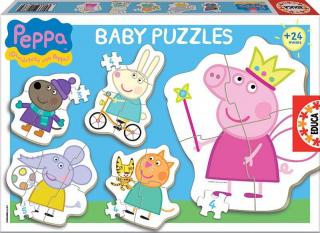 Puzzle 5 in 1 Baby Puzzle Peppa Pig 15622 EDUCA