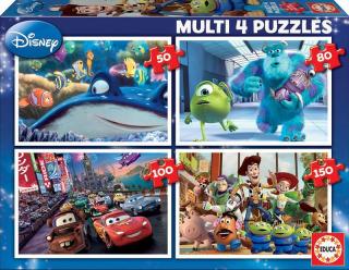 Puzzle 50, 80, 100 si 150 piese Multi Pixar 15615