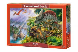 Puzzle 500 piese Dinosaur Valley Castorland 53643