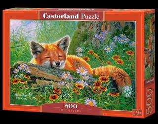 Puzzle 500 piese Foxy Dreams 53872 Castorland