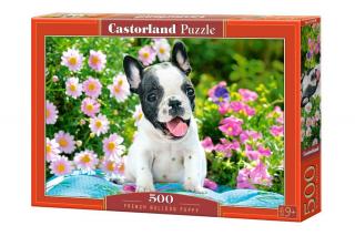 Puzzle 500 piese French Bulldog Puppy Castorland 53650