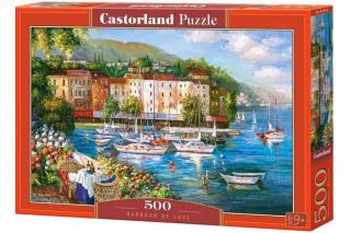 Puzzle 500 piese Harbour of Love 53414