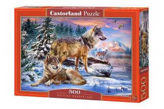 Puzzle 500 piese Lupi 53049