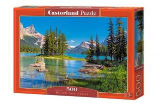 Puzzle 500 piese Maligne Lake Canada Castorland 53803
