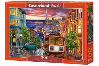 Puzzle 500 piese San Francisco Trolley 53391