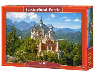 Puzzle 500 piese View of the Neuschwanstein Castle, Germany 53544