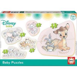 Puzzle 5x 3-5 piese Baby Disney Animals 18591