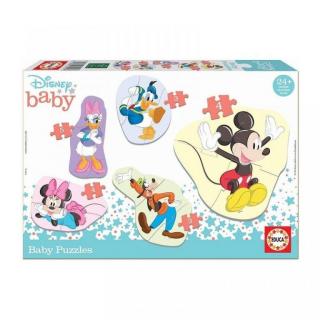 Puzzle 5x 3-5 piese Baby Mickey  Friends 18590