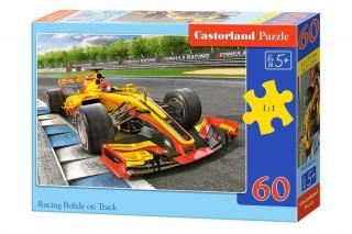 Puzzle 60 piese Masina de Curse in Circuit 66179