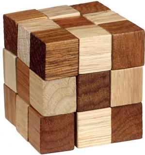 Puzzle logic din lemn Be Clever Cub