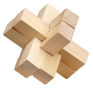 Puzzle logic din lemn Be Clever Nod