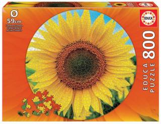 Puzzle rotund 800 piese Girasol Round Puzzle 19034 EDUCA