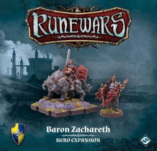 Runewars Miniatures Game: Baron Zachareth ,   Hero Expansion