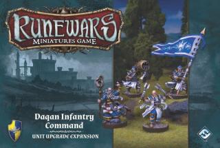 Runewars Miniatures Game: Daqan Infantry Command ,   Unit Upgrade Expansion