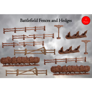Terrain Crate: Battlefield Fences  Hedges