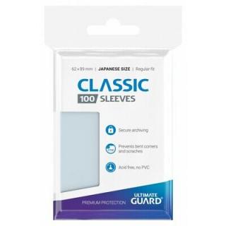 Ultimate Guard Classic Soft Sleeves Japanese Size Transparent (100)