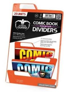 Ultimate Guard Premium Comic Book Dividers - Orange