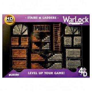 WarLock Dungeon Tiles: Stairs  Ladders