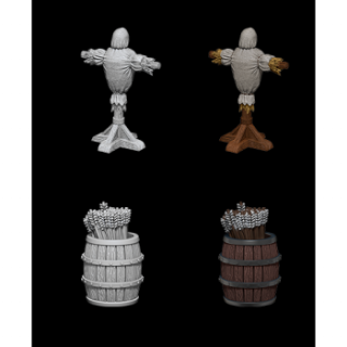 WizKids Deep Cuts Unpainted Miniatures - Archery Range