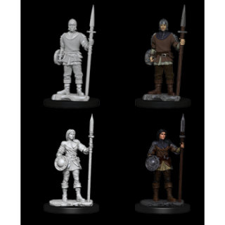WizKids Deep Cuts Unpainted Miniatures - Guards