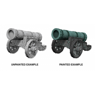 WizKids Deep Cuts Unpainted Miniatures - Large Cannon