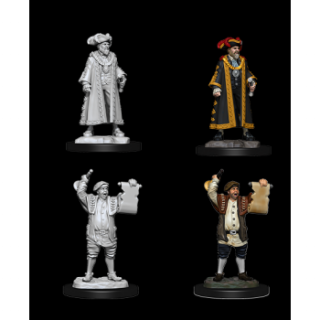 WizKids Deep Cuts Unpainted Miniatures - Mayor  Town Crier