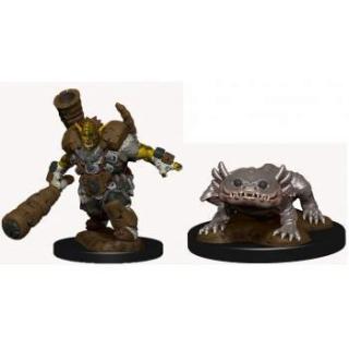 WizKids Wardlings Painted Miniatures: Mud Orc  Mud Puppy
