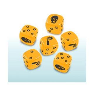 Zombicide Yellow Dice Set