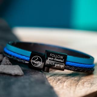 Bratara Personalizata pentru Barbati, Slide Force (casual) - Cadou Aniversare