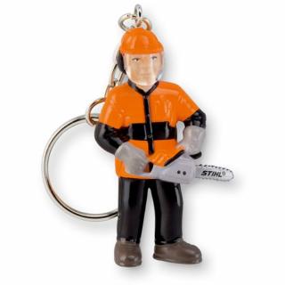 Breloc Omulet STIHL lucrator forestier