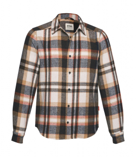 Camasa STIHL LEGENDARY Performance de flanel in carouri maro-XL