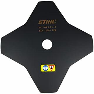 Cutit pentru taiat iarba STIHL cu 4 lame diametru 230 mm arbore reductor 25.4 mm - 40017133801