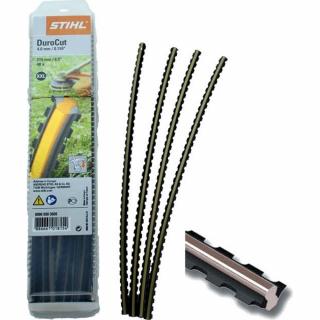 Fir nylon 3,0 mm x 185 mm DuroCut 48 bucati STIHL 00009303504