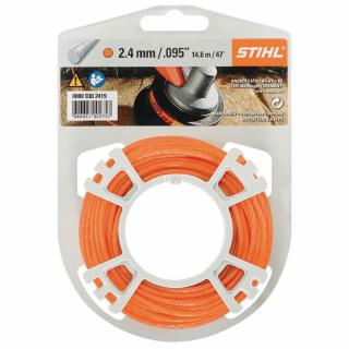 Fir nylon silentios rotund 2.4mm x 14 m STIHL 00009302419