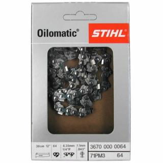 Lant motoferastrau STIHL Picco Micro 3 (PM3) sina 30 cm 1/4" 1.1 mm pentru HT 100/101/102/103/130/131/132/133/70/75 HTA 65/85