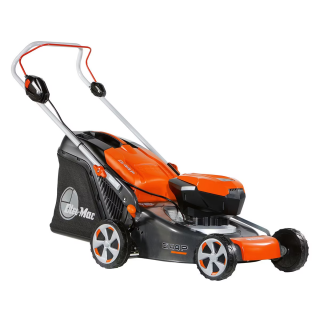 Masina gazon Oleo-Mac Gi 44 P prin impingere latime taiere 41 cm sac colector 70 L fara acumulator si incarcator