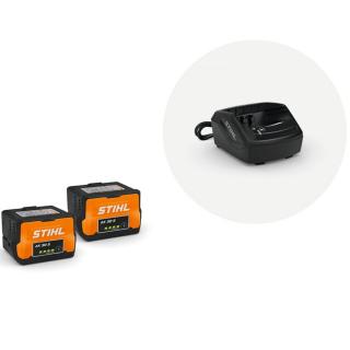 Set STIHL 2x acumulatori AK 30 S si incarcator AL 101