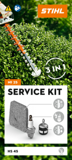 STIHL Kit Service 25 pentru foarfeca tuns gard viu benzina HS 45